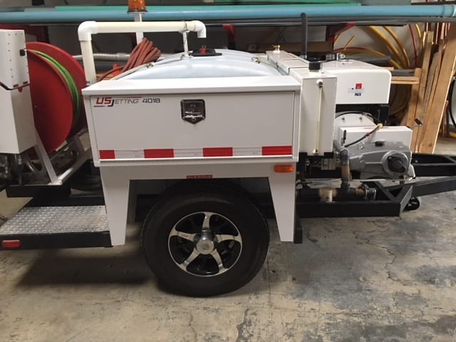 Hydro Jetting Machine For Clogged Drain Cleaning