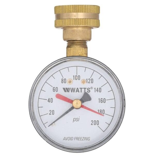 Check your water pressure every month as part of your Plumbing maintenance checklist